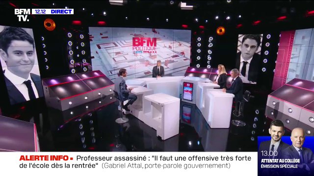 Séparatisme: pour Gabriel Attal, il y a des années, peut-être des décennies, où notre pays a décidé de mettre ça sous le tapis