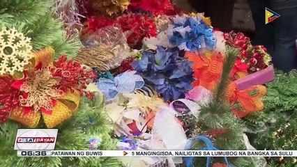 Maluwag na sitwastyon sa Divisoria, sinamantala ng ilang namimili ng Christmas decors