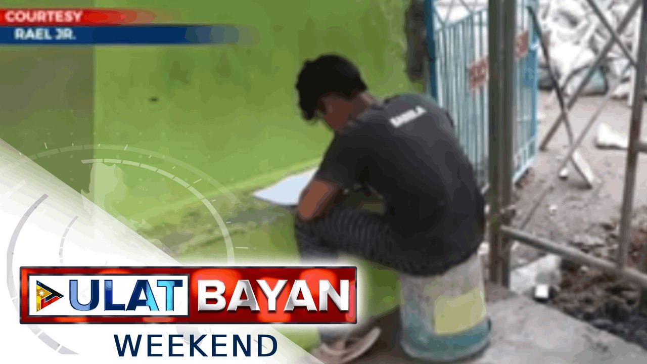 Estudyanteng construction worker din, nag-viral