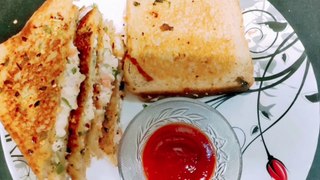 Veg Mayo Chessy Sandwich Recipe सिर्फ 10 मिनट मे बनाये  | मेयोनिसे सैंडविच |Sandwich |Smart Lady