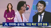 ‘라임 사태’ 수사 주도권 두고…추미애-윤석열 정면 충돌하나