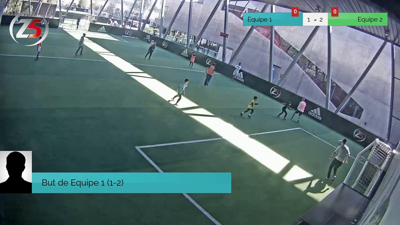 But de Equipe 1 (1-2)