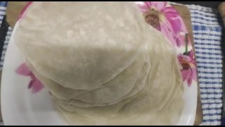 Homemade Spring Roll Wrappers - स्प्रिंग रॉंल रैपर्स - Spring Roll Wrappers Recipe in Hindi