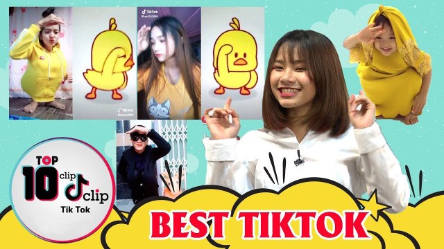 BEST CLIP TIK TOK | Trào lưu vịt vàng khổng lồ làm mưa làm gió trên cộng đồng Tik Tok thế giới