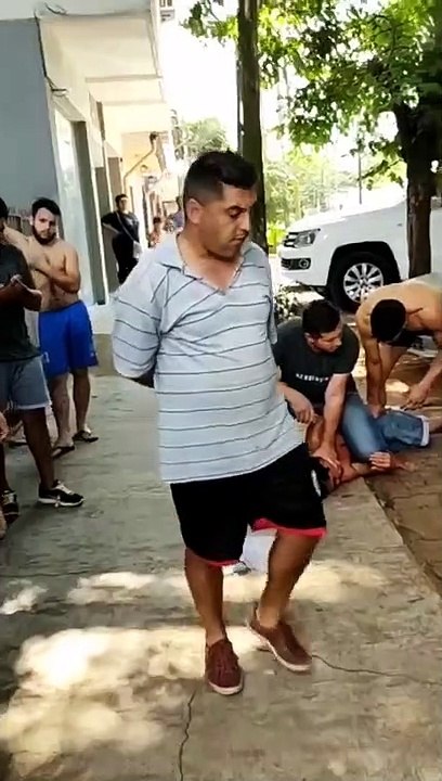 Atrapó al ladrón que le robó su celular
