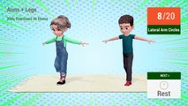 Legs   Arms Kids Exercise At Home