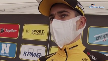 Tour des Flandres 2020 - Wout Van Aert : "Obviously I'm disappointed not to have won this Ronde"
