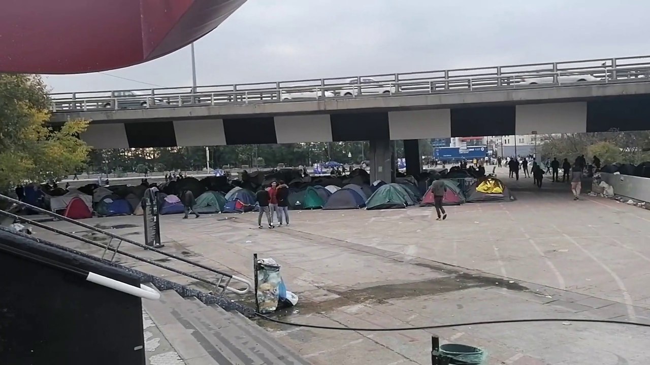 Camp réfugié saint denis
