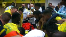 FC Nantes - Stade Brestois : la joie du vestiaire