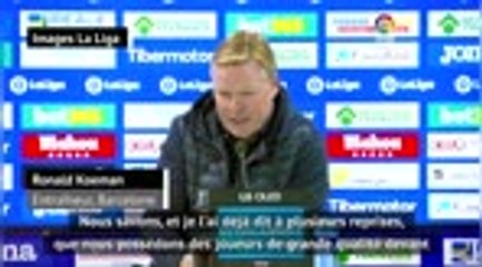6e j. - Koeman : "Griezmann et Messi peuvent échanger leur position"