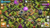 Clash of Clans TH8 attacks -- COC TH8 attacks -- Attacking TH9 base with TH8 base