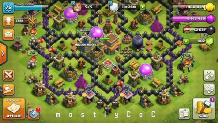 Almost max TH8 base - Clash of Clans - COC….....Have a look !!!!!!!