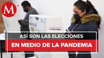 Inicia jornada electoral en Hidalgo; personas de la tercera edad, las primeras en votar