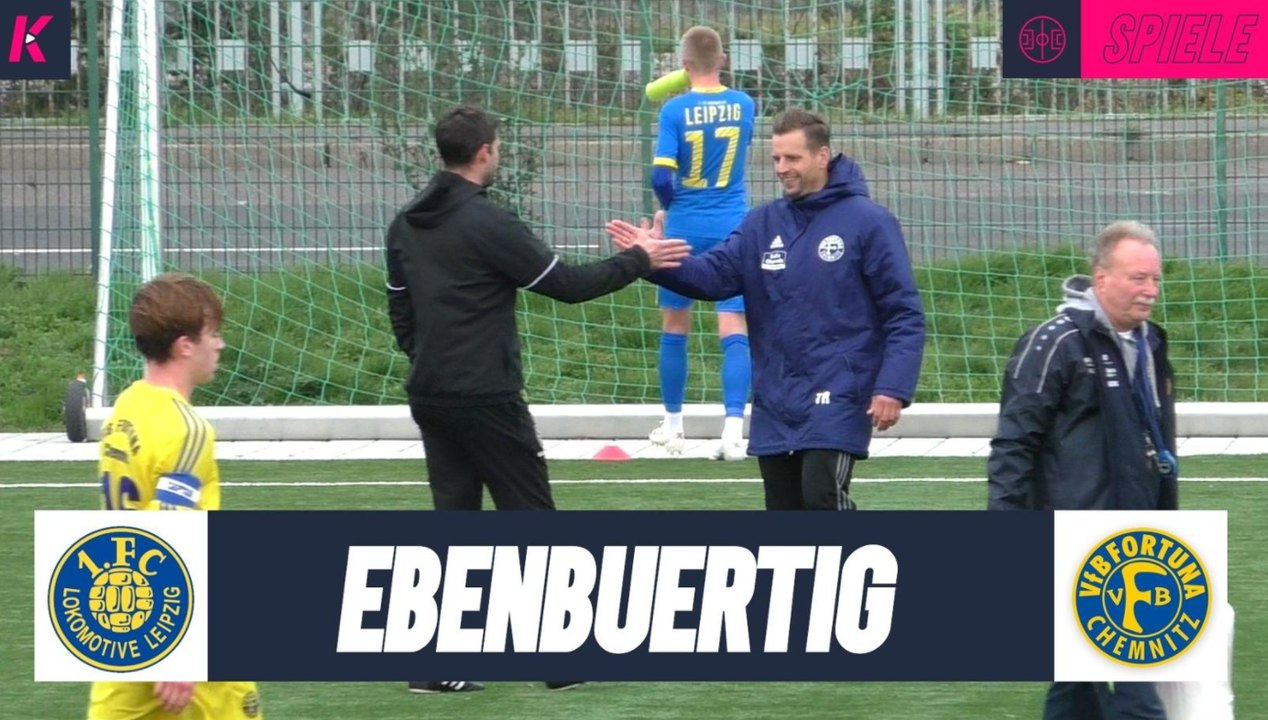 Duell zweier Aufstiegsaspiranten: 1. FC Lokomotive Leipzig – VfB Fortuna Chemnitz (U19 Landesliga)