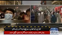 کراچی جلسہ: اپوزیشن قائدین کے خطاب سے قبل ہی لوگوں کی واپسی شروع