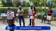 Ciudadanos de Bolivia en sur de Florida acuden a las urnas
