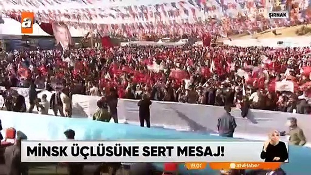Minsk üçlüsüne sert mesaj!