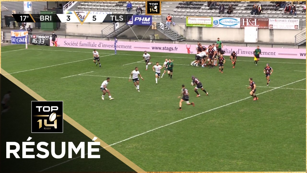 TOP 14 - Résumé CA Brive-Stade Toulousain: 16-36 - J5 - Saison 2020/2021