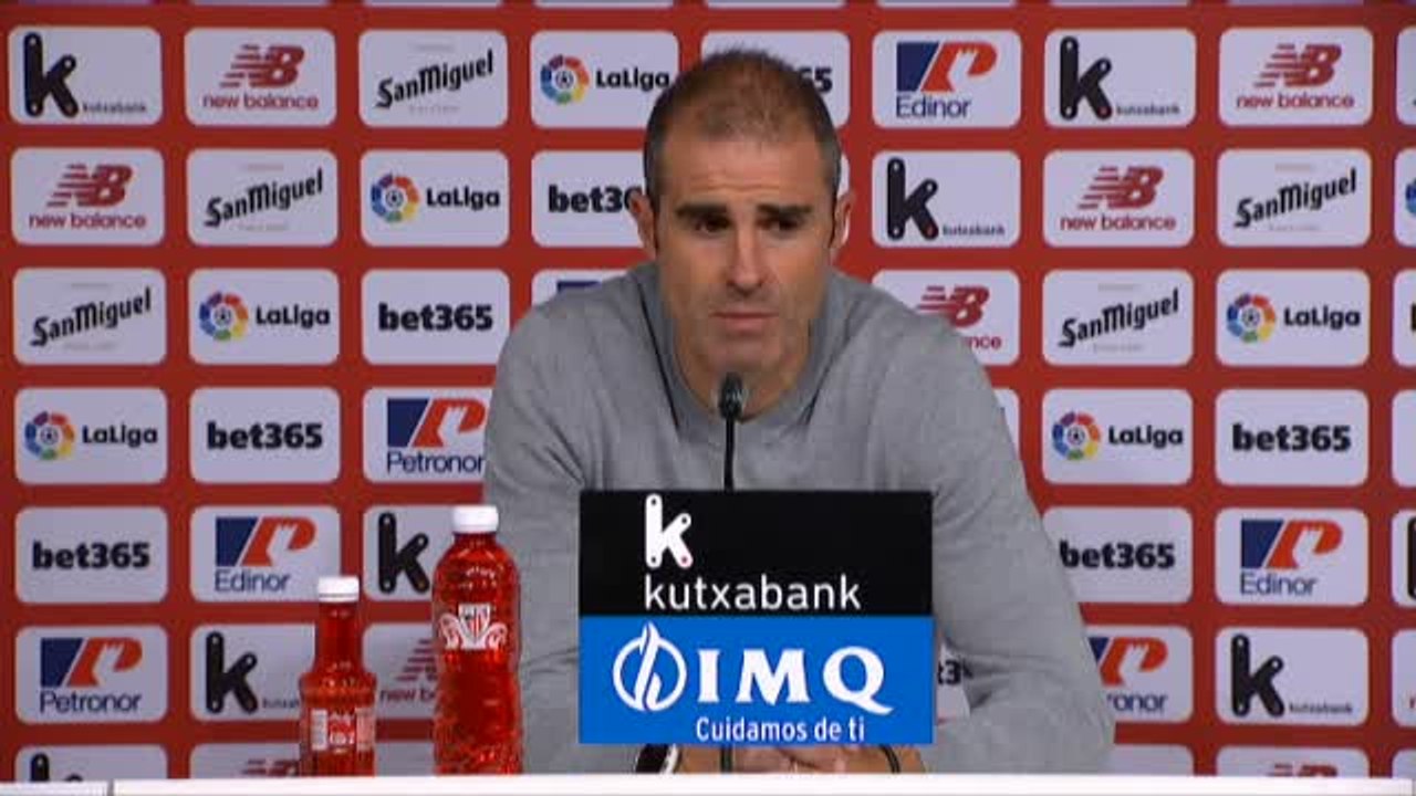 Paco López: "No hemos estado acertados ni con balón, ni sin balón