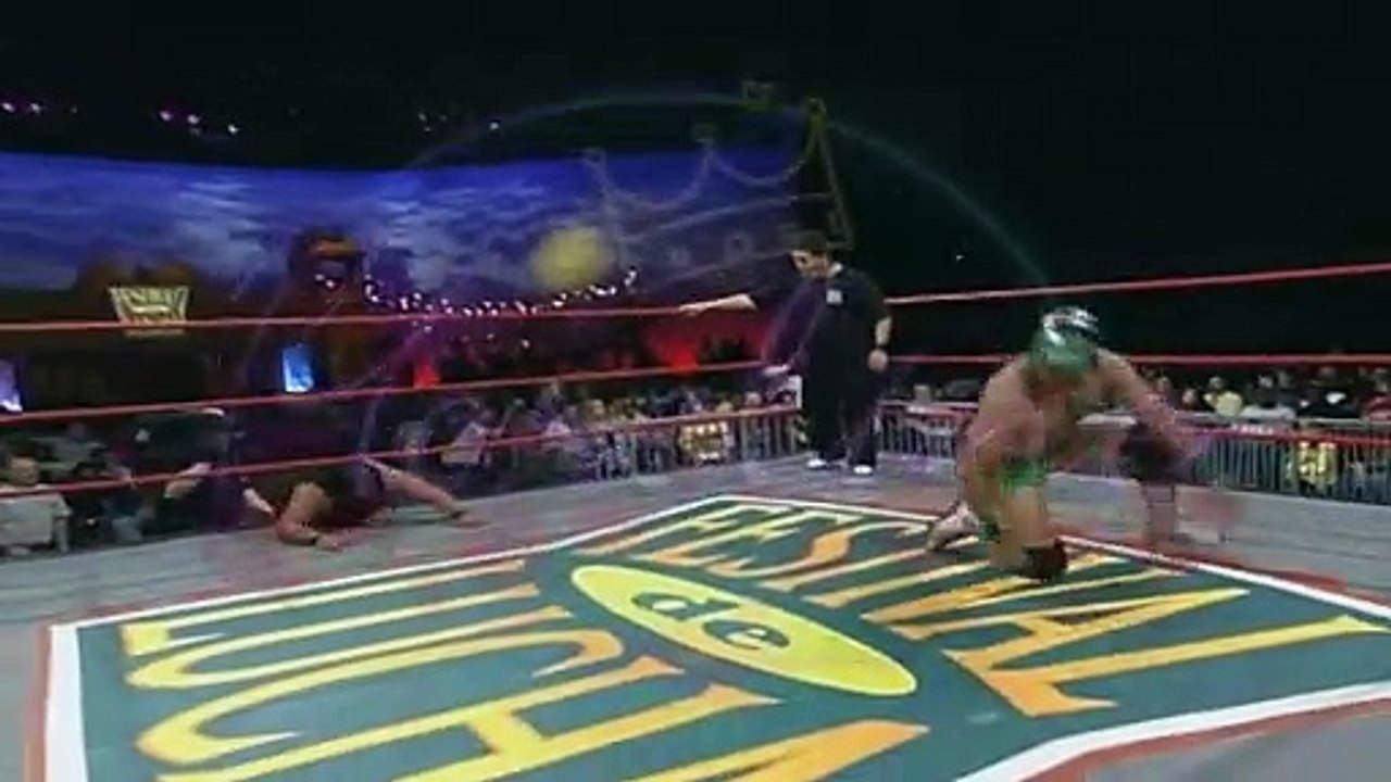 WCW's Festival de Lucha 1999 – Team Damián Vs Team Rey Misterio Jr.