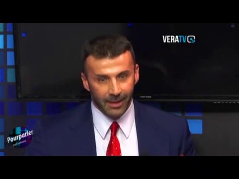 Roy Gigolo ospite al talk show Pourparler su Vera TV