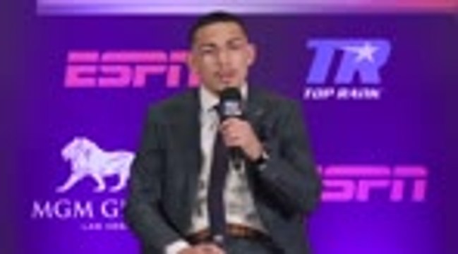 Lopez asks media for respect after lightweight title win