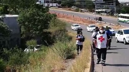 Pierde el control y choca contra guarnición al sur de Culiacán