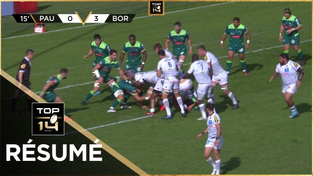 TOP 14 - Résumé Section Paloise-Union Bordeaux-Bègles: 29-24 - J5 - Saison 2020/2021