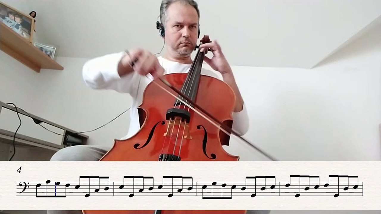 Etude (Nr.14 Suzuki Cello School 1)