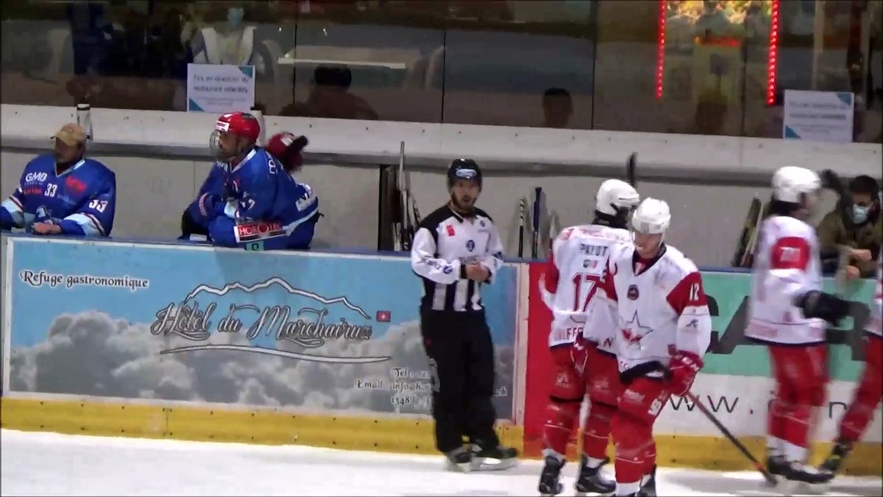 14.10.2020: HC Vallée de Joux - HCV Sion (les 8 buts)