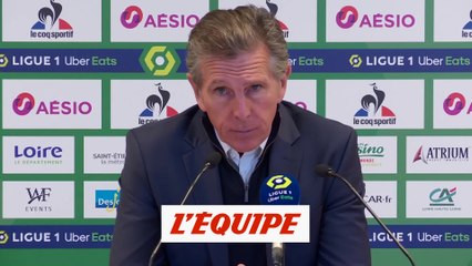Puel : « J'attends beaucoup plus de Denis Bouanga » - Foot - L1 - Saint-Etienne