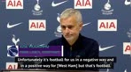 Download Video: Mourinho frustrated after Tottenham draw but dismisses complacency suggestions