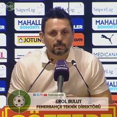 Erol Bulu: "Kolay olmadı, kendi işimizi zorlaştırdık"