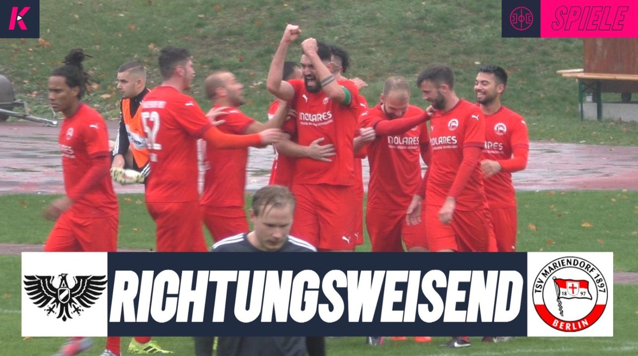 Richtungsweisendes Duell für Häßlers Preussen | BFC Preussen - TSV Mariendorf 1897 (Landesliga St.1)