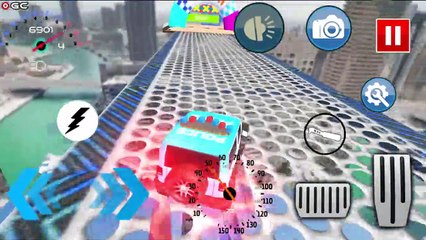 Police Prado Car Stunt Ramp Car Racing Game 3D - Impossible Real Ramp Car Driver - Android GamePlay