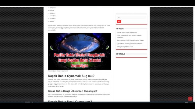 2020 KAÇAK BAHİS SİTELERİ - kacakbetsiteleri.info