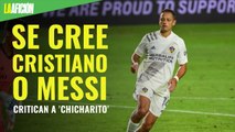 Jugadores del Galaxy critican a 'Chicharito': se cree Cristiano o Messi