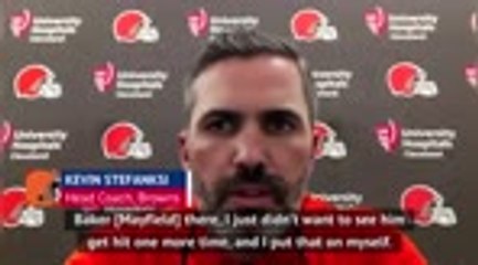 If Mayfield is healthy, he starts - Stefanski