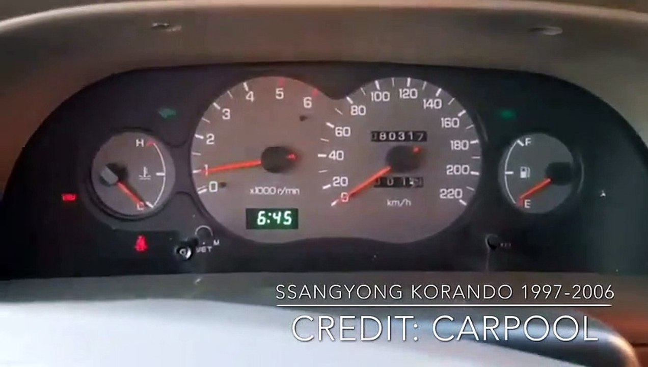 Evolution of SsangYong Korando Chimes