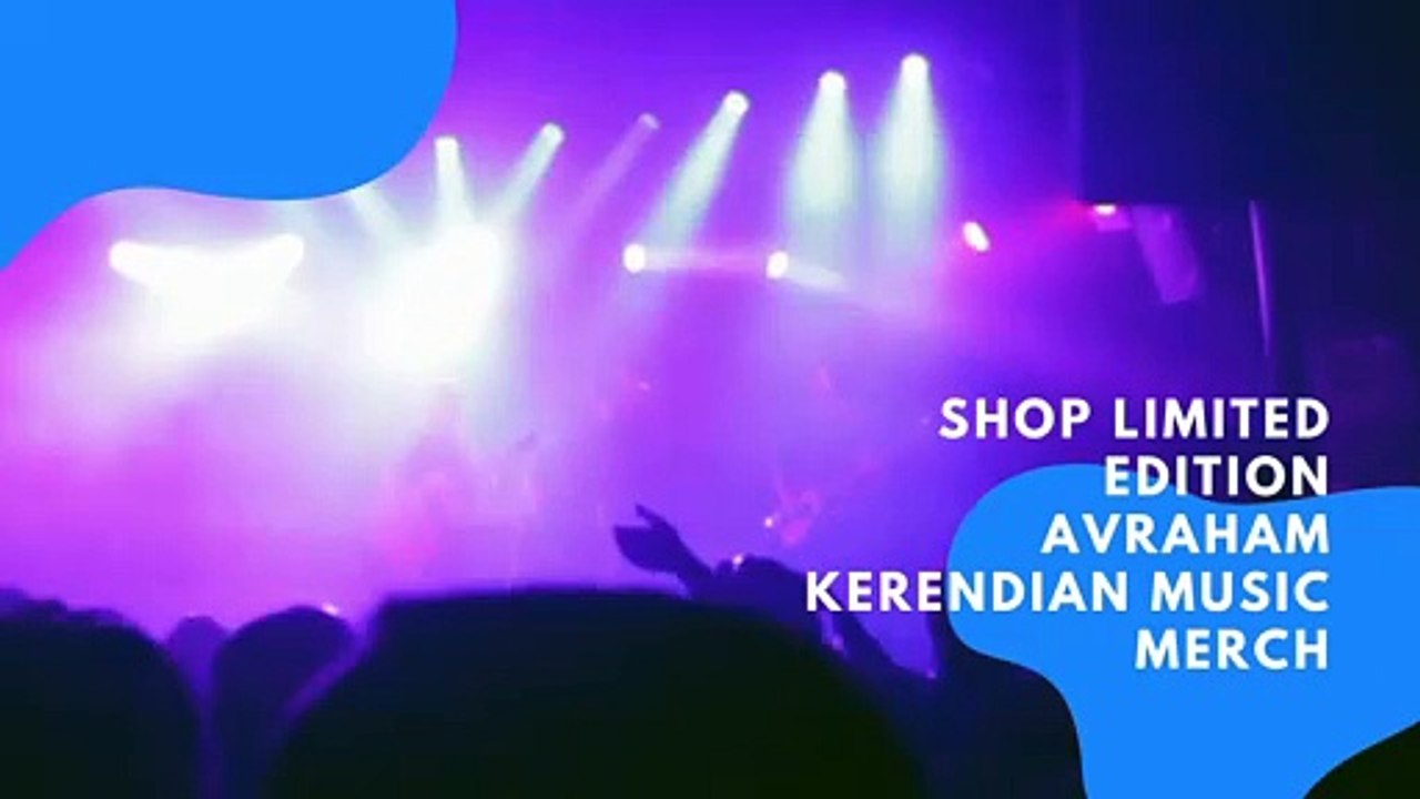 Shop limited edition Avraham Kerendian music merch