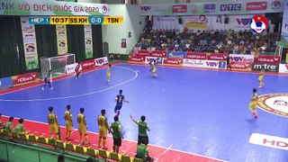 Highlights | S. Sanatech Khánh Hòa - Thái Sơn Nam | Futsal HDBank VĐQG 2020 | VFF Channel