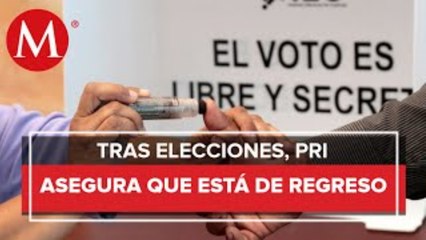 PRI destaca "extraordinarios resultados" en las elecciones en Coahuila e Hidalgo