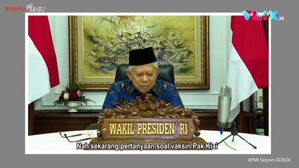 Wapres Ma'ruf Amin: Pandemi Ada Sejak Zaman Nabi