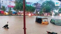 Hyderabad battered by heavy rains, flash floods in some parts