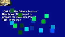 OKLAHOMA Drivers Practice Handbook: The Manual to prepare for Oklahoma Permit Test - More than