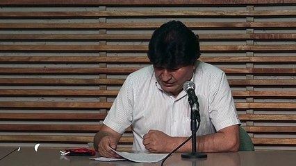 Expresidente Evo Morales reivindica triunfo de su partido en comicios de Bolivia