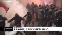 Τσεχία: Επεισόδια σε διαδήλωση κατά του Υπουργού Υγείας και των περιοριστικών μέτρων