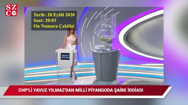 CHP’li Yavuzyılmaz'ndan Milli Piyango'da şaibe iddiası: Fısıldanan numaralar çekilişte çıktı