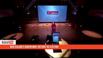 New Zealand's Ardern wins 'historic' re-election