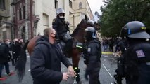 Violentas protestas en Praga contra la cancelación de eventos deportivos por los contagios